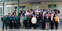 В городских скверах Антрацита в рамках Всероссийской акции «Сохраним лес» высадили более 100 деревьев переданных Ставропольским краем - Минприроды ЛНР