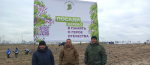 В рамках Международной акции «Сад памяти» в Северодонецком лесничестве высадили 12 тысяч саженцев сосны
