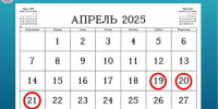 Как отдыхаем на Пасху? - Министерство труда и социальной политики ЛНР