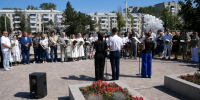Руководители Луганска и Республики возложили цветы к мемориалу погибших детей Донбасса. - Город Луганск