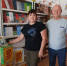 Передаю для школьной библиотеки села Ореховка литературу, которую собрали представители города Курган - Справедливая Россия