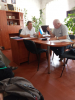 Депутат Совета Лутугинского муниципального округа от ПАРТИИ "СПРАВЕДЛИВАЯ РОССИЯ-ЗА ПРАВДУ" в ЛНР Михаил Чаленко провел встречу с избирателями в селе Ореховка