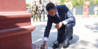 Глава ЛНР открыл Аллею Российской Славы в Луганске - Глава ЛНР