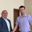 Константин Роговенко провел рабочую встречу с директором РМУ № 1 ООО «ТЭК «Родина» Владимиром Лященко. - Минтопэнерго ЛНР