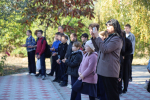 В день рождения Президента РФ в селе Желтое открылся обновлённый сквер Молодогвардейцев